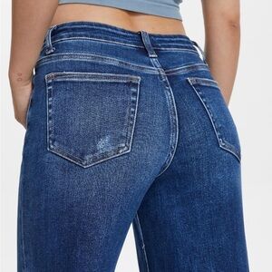 Women's Blue Flare & Wide Leg Jeans